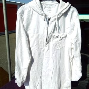 Long sleeve hooded shirt